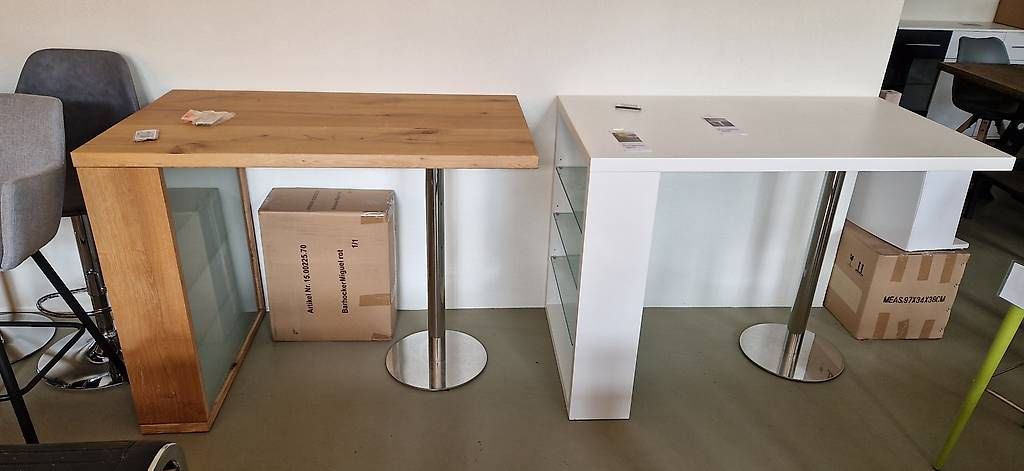 Tavoli: Bartisch neu Eiche Holz mit Led – Nuovo e nell'imballaggio originale da Lützelflüh-Goldb venduto da Rampenverkauf_72_ 1