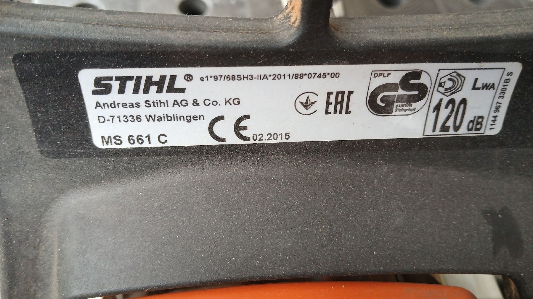 Stihl Sägen: Kettensäge, Stihl MS 661 C – Gebraucht aus Basel von Hmen 1