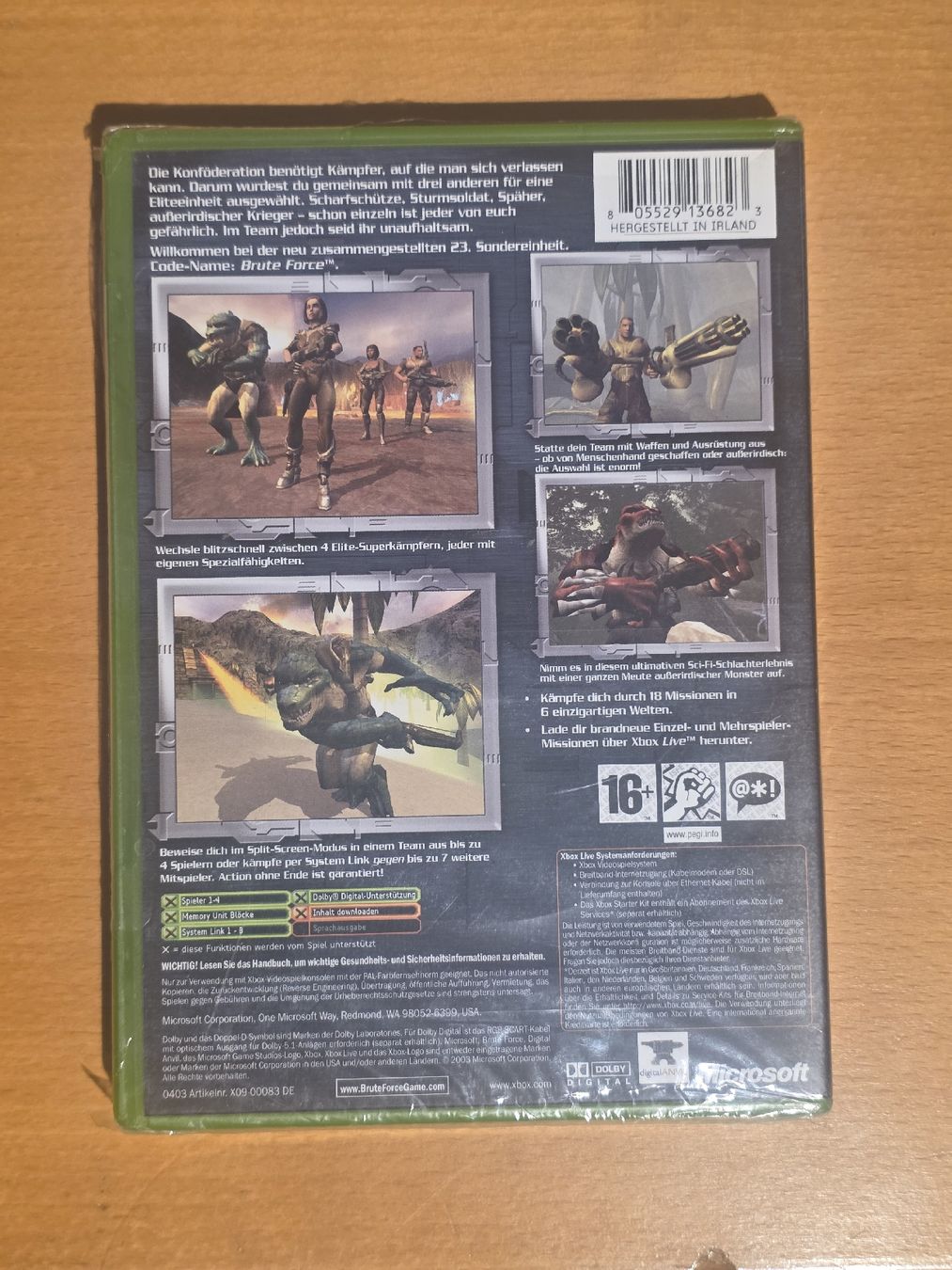 Microsoft Spiele: Xbox Game Brute Force – Neu und originalverpackt aus Zuchwil von SaschaEpprecht03 1