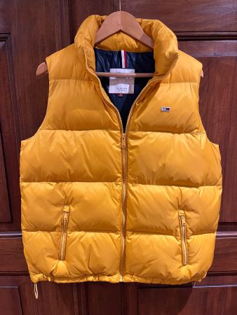 Tommy Hilfiger Weste Gilet gelb Grösse XL