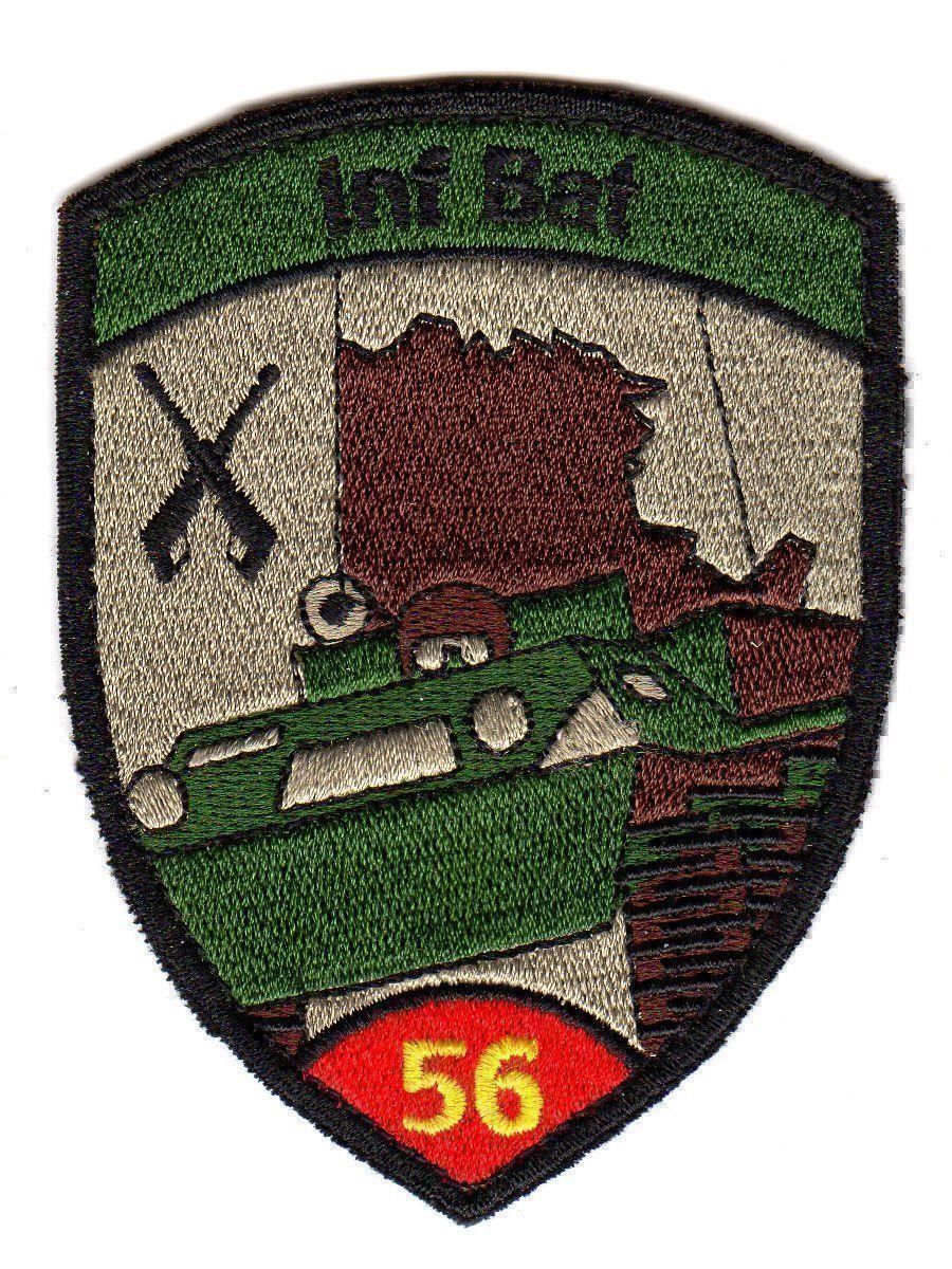 Placchette & Badge: Badge Inf Bat 56 rot – Usato da Erlinsbach venduto da S700