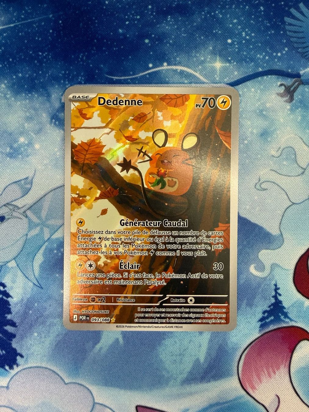 Pokémon Carte collezionabili: Dedenne AR - POR 093 FR – Nuovo (secondo la descrizione) da Courgenay venduto da ScamBoxOff