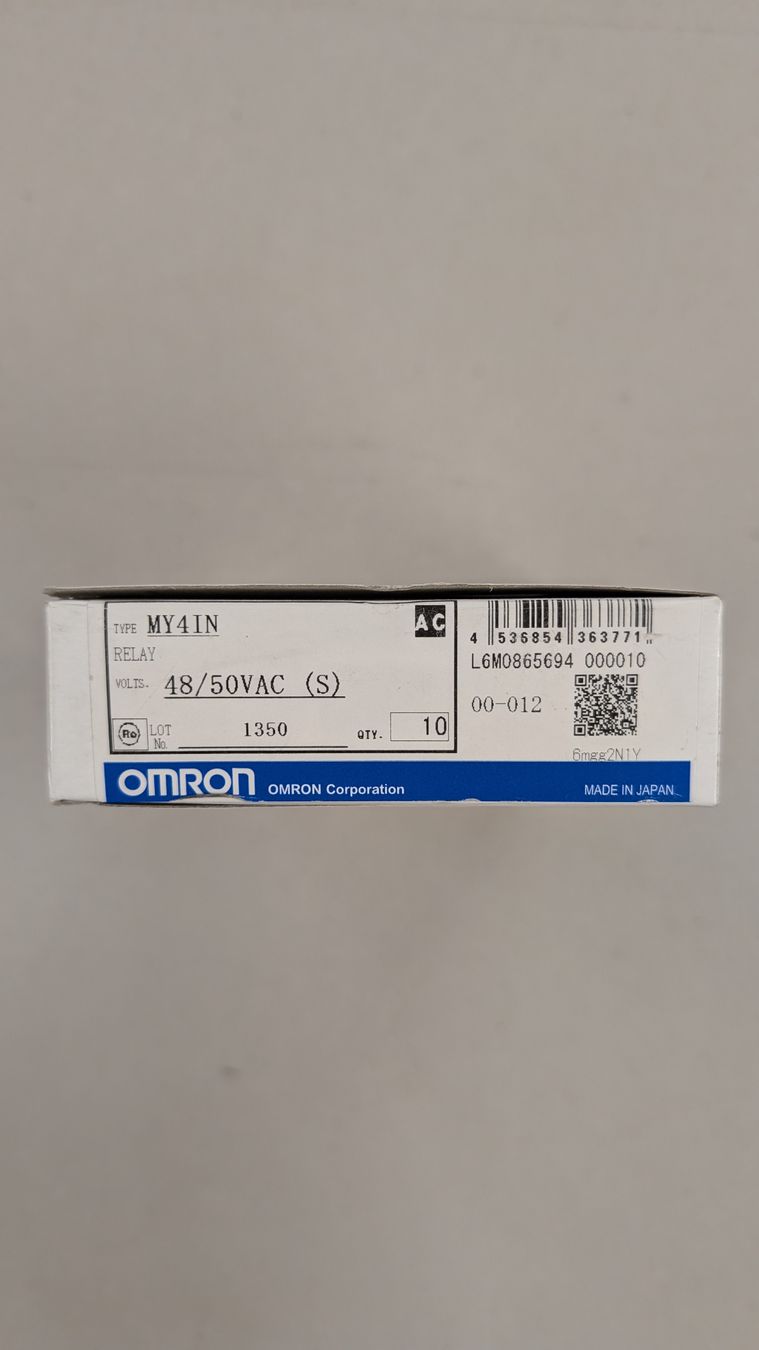Omron Componenti elettronici: Steckrelais 48V / 50 VAC Omron – Nuovo e nell'imballaggio originale da Volketswil venduto da mar_c5pv 3
