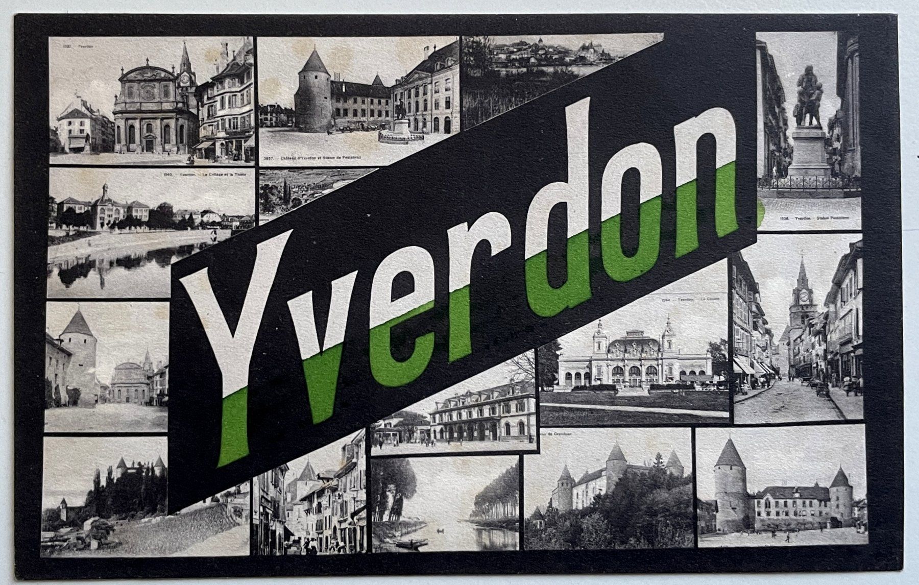 Cartes postales: Yverdon – D'occasion à Savagnier par Ne2065