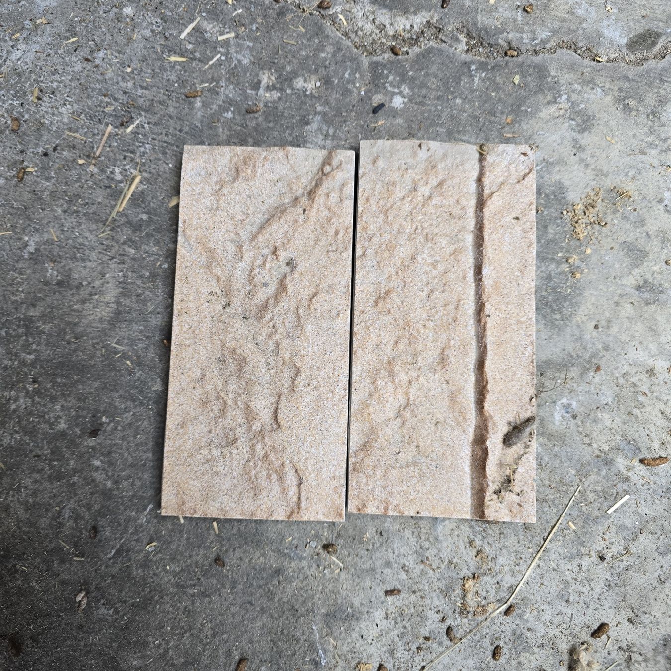 Pietre & tegole: Mauersteine Travertin NATURSTEIN Platten – Nuovo (secondo la descrizione) da Ferden venduto da Wunderfitz 2