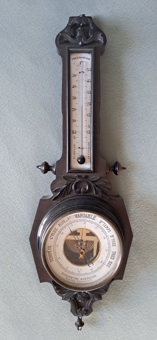 Altri elettrodomestici e apparecchi d’epoca: Antikes französisches Aneroid Barometer – Usato da Chur venduto da Okapi77