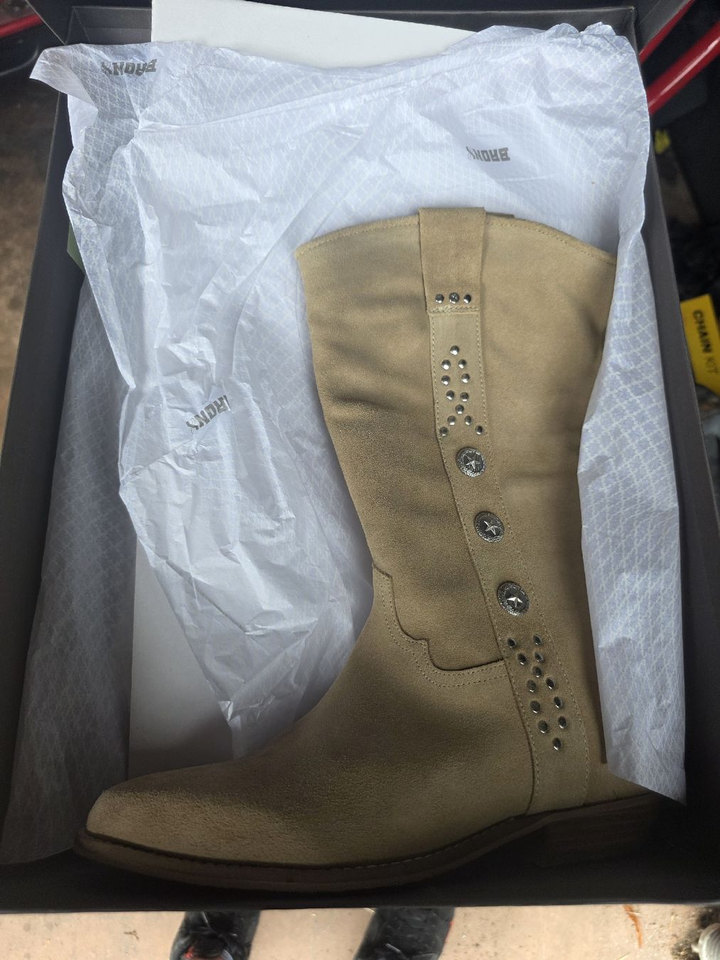Scarpe da donna: Bronx KENDR-ACowboy-/Bikerboots – Nuovo (secondo la descrizione) da lichtensteig venduto da sma_8xdf