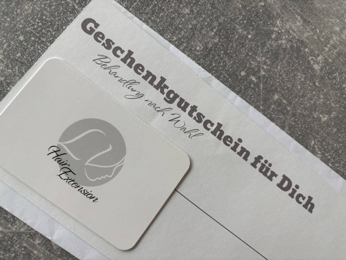 Buoni: 50.- LV Hairextension Geschenkgutschein – Nuovo e nell'imballaggio originale da Glattbrugg venduto da S_ch_