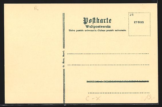 Cartoline postali: Rorschach, Blick in die Mariabergstrasse – Usato da Berlin venduto da bartko-reher 1