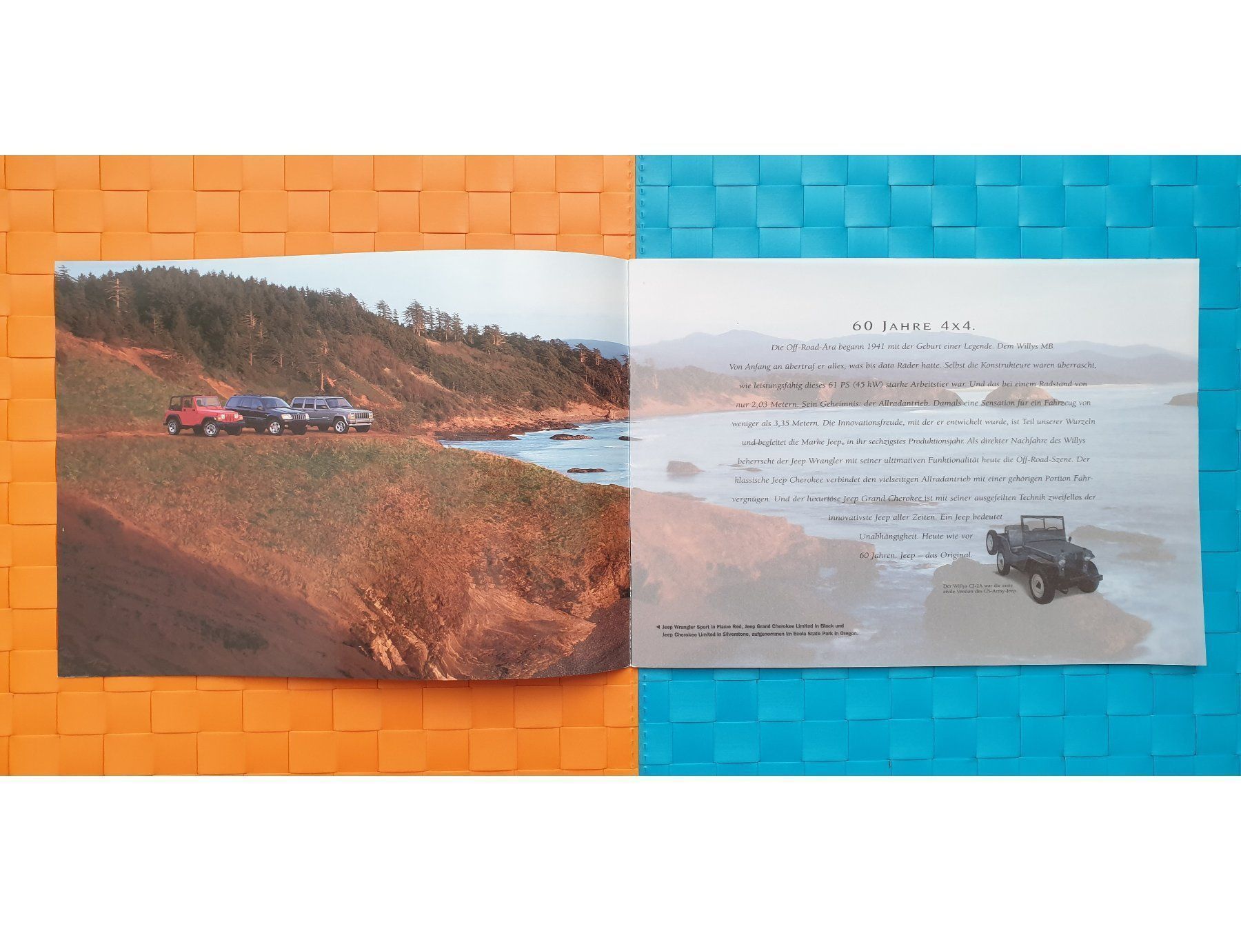 Riviste & Magazine: JEEP GRAND CHEROKEE 2000 - Prospekt / Katalog – Usato da Viganello venduto da CARLiteratur 3