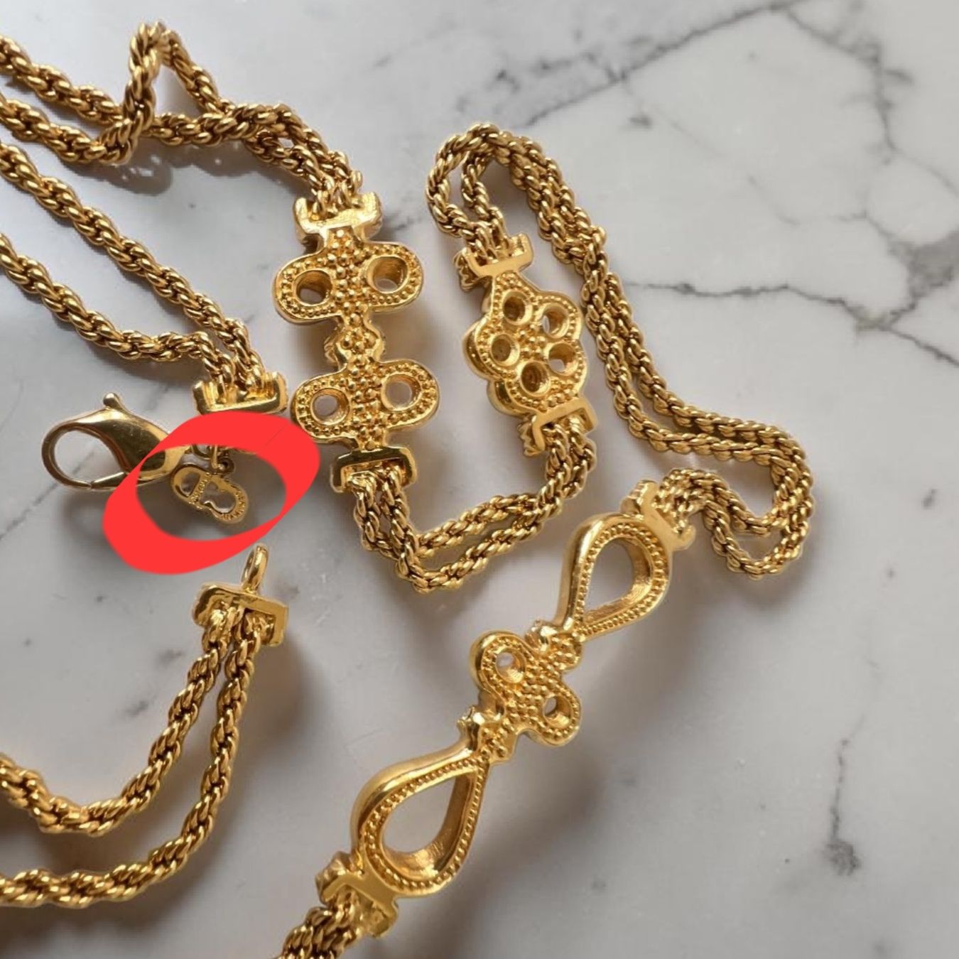Ketten: collier sautoir christian dior – Gebraucht aus Chardonne von hel_h5k2 2