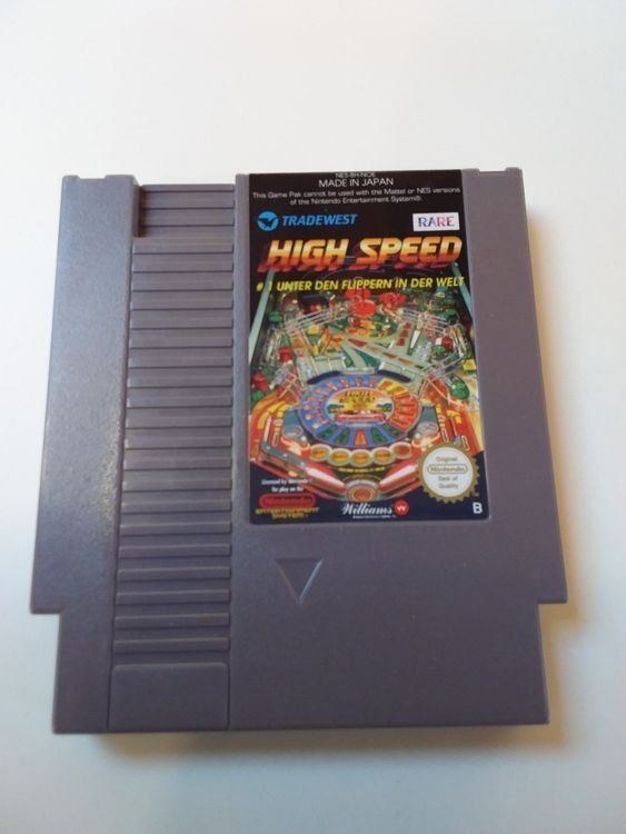 Giochi: NES High Speed – Usato da Ligornetto venduto da Gurzo