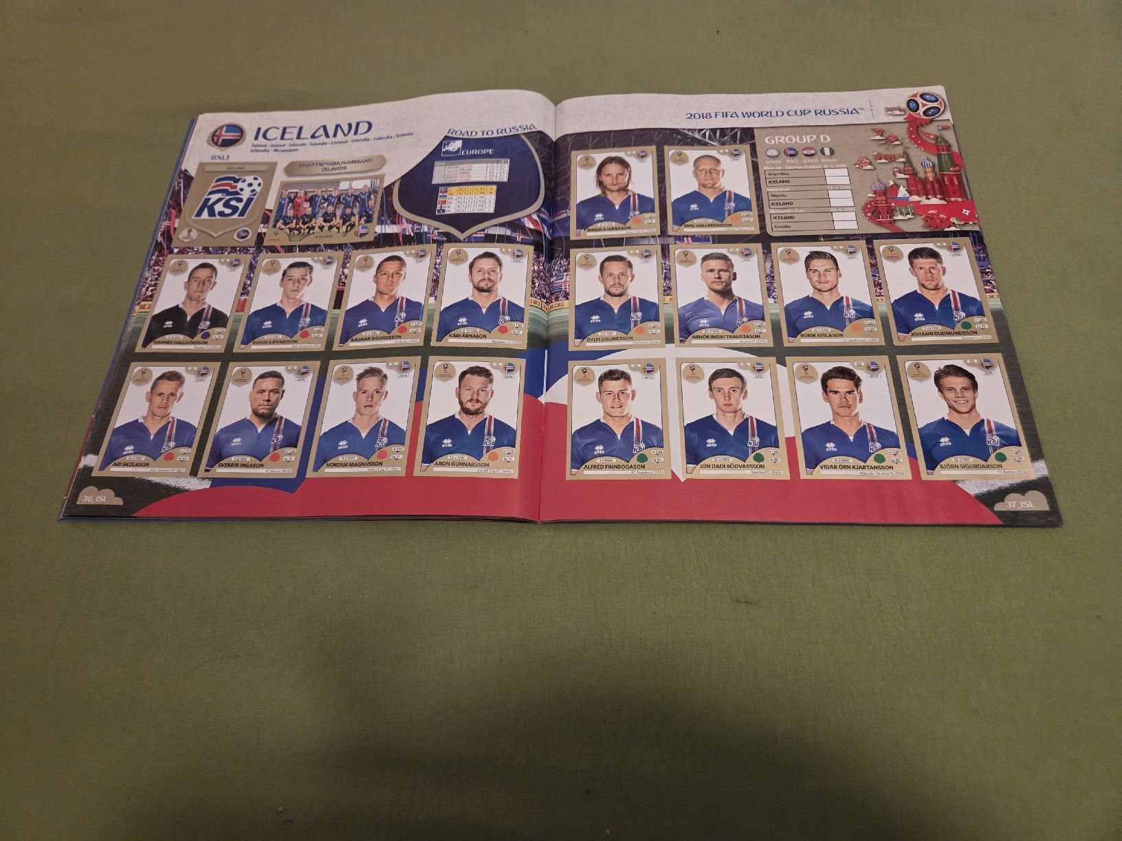 Panini Album: Panini Album WM 2018 – Usato da Embrach venduto da MamaSantos 5