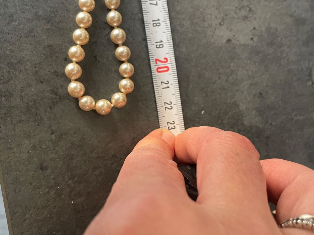Collier De Perles Ancien à Réparer - Sans Fermoir - Occasion Pour Bricolage Ou Création