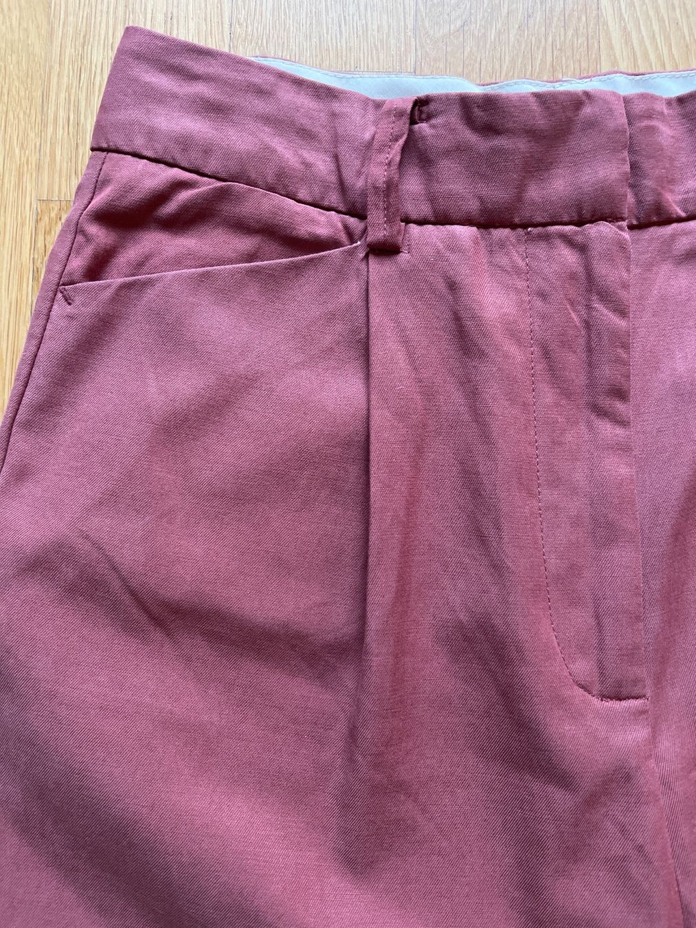 Mango Pantaloni: Mango Paperback Hose rosé. High waist 36 – Usato da Zürich venduto da kleinesgrau 2