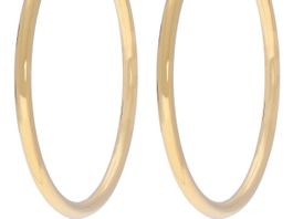 Gold 375 Ohrschmuck Creole 15mm