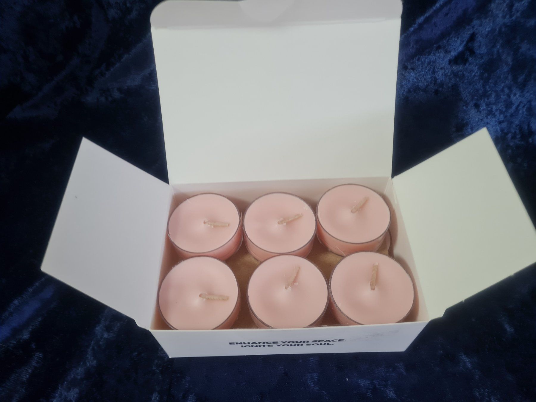 Partylite Candele: PartyLite - 12 Teelichter Sunset Ginger Rose – Nuovo e nell'imballaggio originale da Othmarsingen venduto da Kleibai