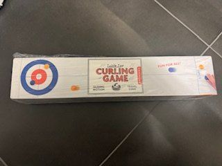 Giochi: TABLE TOP Curling Game Travel Sized – Nuovo e nell'imballaggio originale da Gommiswald venduto da Anika6