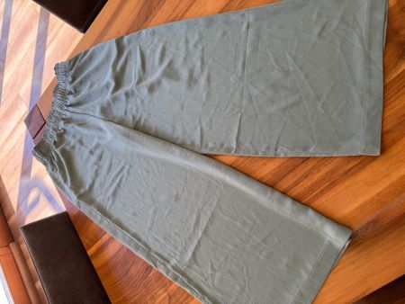 Luftige grüne Sommerhose von H&M, Grösse S, Olivgrün top!