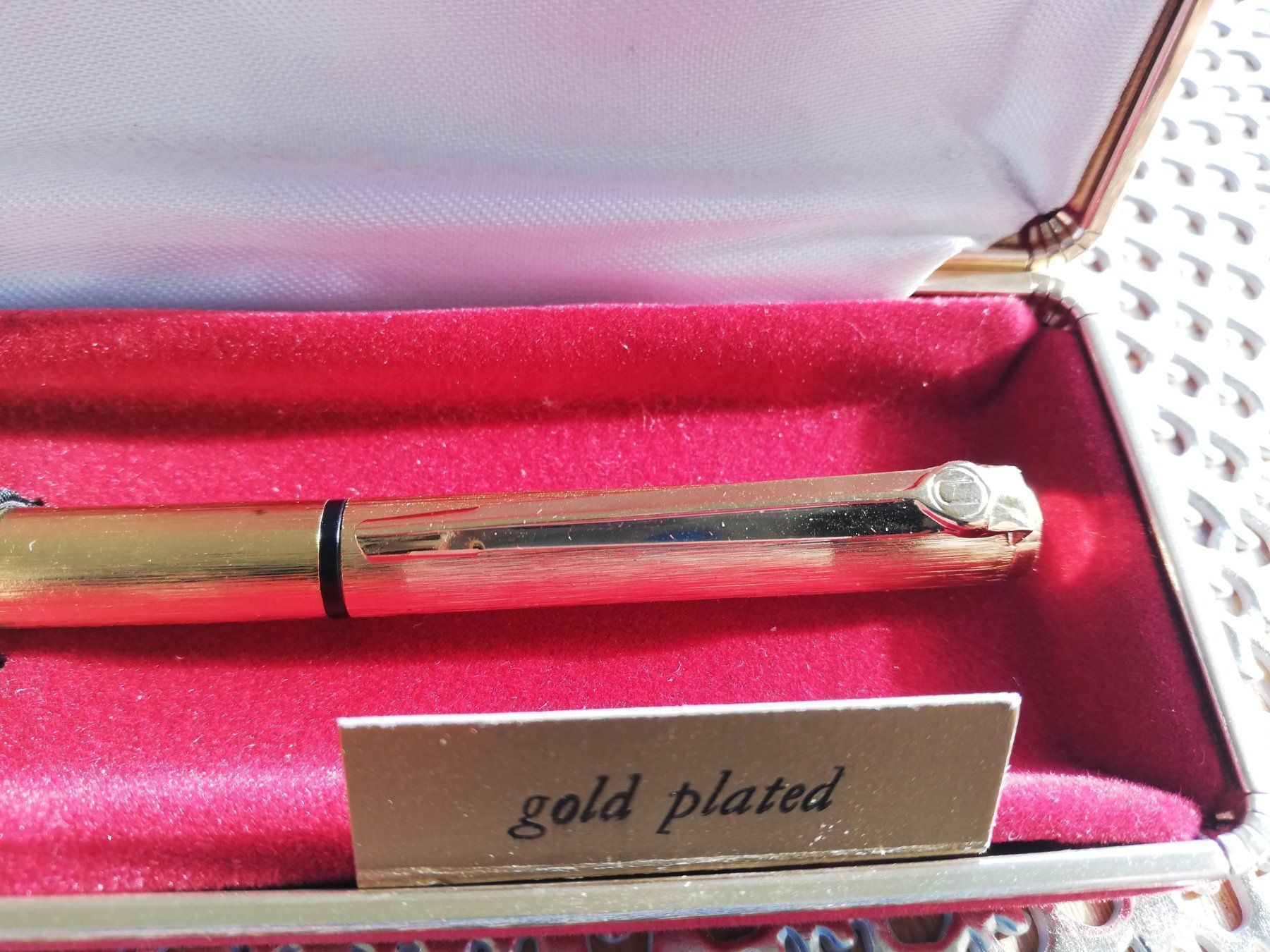 Penna & Evidenziatori: UNIVERSAL Kugelschreiber gold plated – Usato da Schaffhausen venduto da Robuco_93 3