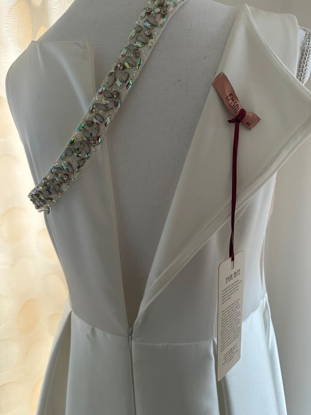 Vestiti: Elegantes standesamtkleid, Grösse 46 neu! – Nuovo (secondo la descrizione) da Zürich venduto da fresh0001 4