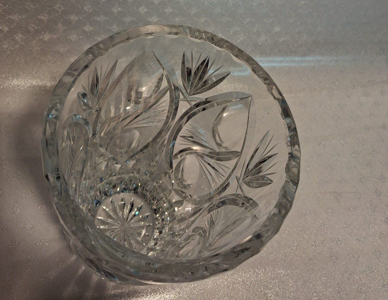 Vasen & Gefässe: Vase Glas Kristall geschliffen – Gebraucht aus Winterthur von mar_jwg7 3