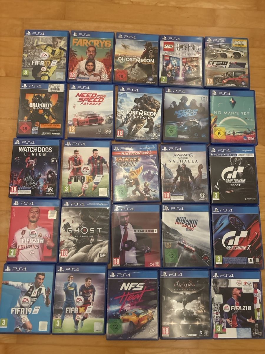 Spiele: PS4 Spielesammlung – Gebraucht aus Wetzikon ZH von sig_g977