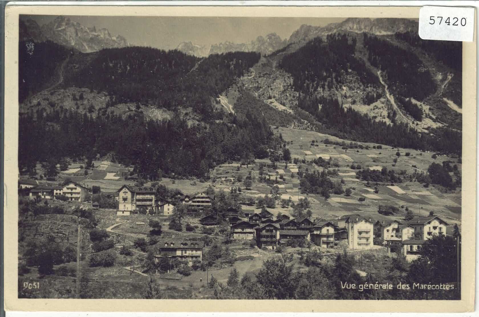 Cartoline postali: Vue generale des Marecottes – Usato da Ettingen venduto da Kartenplanet