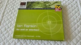 Hörbuch CD Ian Rankin "so soll er sterben" 6 CDS