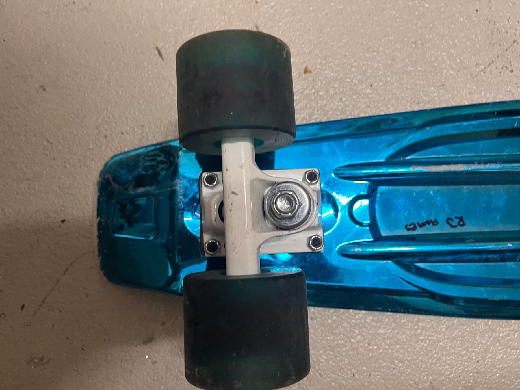Skateboards: Mini-Cruiser Skateboard transparent blau – D'occasion à Jona par Humpimumpi 1