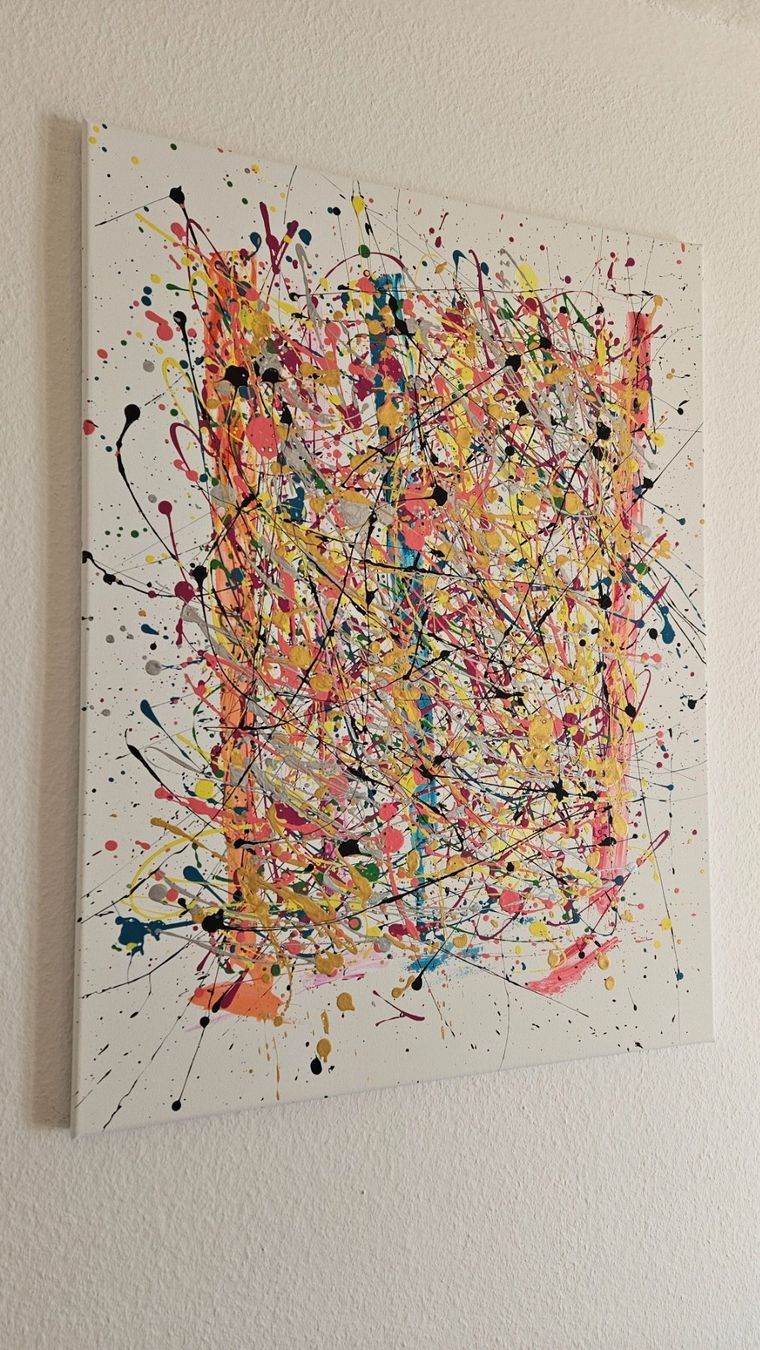Gemälde: Tableau abstrait unique, parfait pour décorer votre intér... – Neu (gemäss Beschreibung) aus Le Locle von fab_c9hh 2