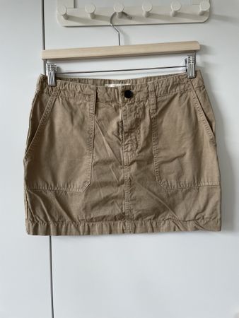 MNG (Mango) Cargo-Minirock Beige – Gr. S (Utility-Style)