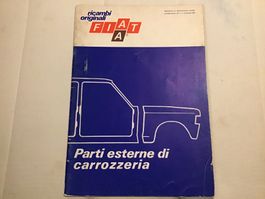 Fiat ricambi originali Karosserieteile 60 S. April 1976