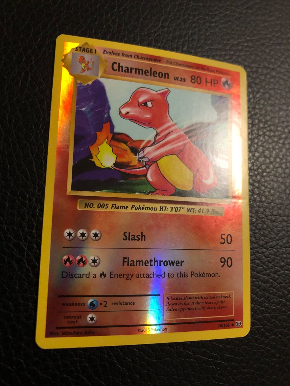 Pokémon Carte collezionabili: Evolutions Charmeleon reverse 10/108 Ab 1 – Usato da Paradiso venduto da Pkmn10 1