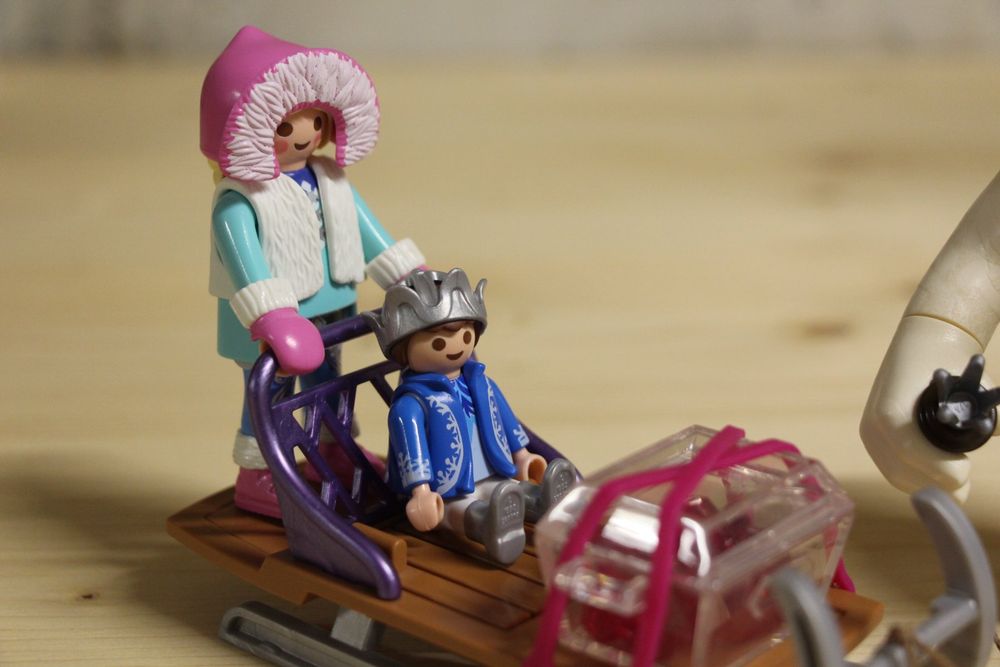 PLAYMOBIL 9473 – Jouet De Neige Avec Traîneau – Unisexe – Dès 4 Ans – Aventure Hivernale Créative