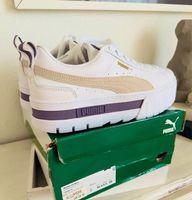 Puma Mayze Lth Wn's weiss-pristine, Grösse 40.5, Neu!👟