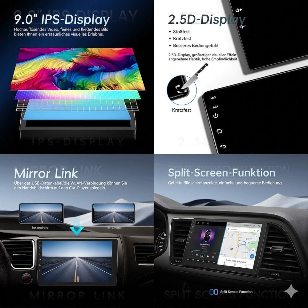 Navigation: Autoradio Jeep Renegade RDS Carplay Android Navi Bluetooth – Neuf avec emballage d'origine à Chiasso par online.shop 6
