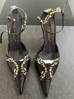 Escarpins en cuir Steve Madden noirs cloutés T37