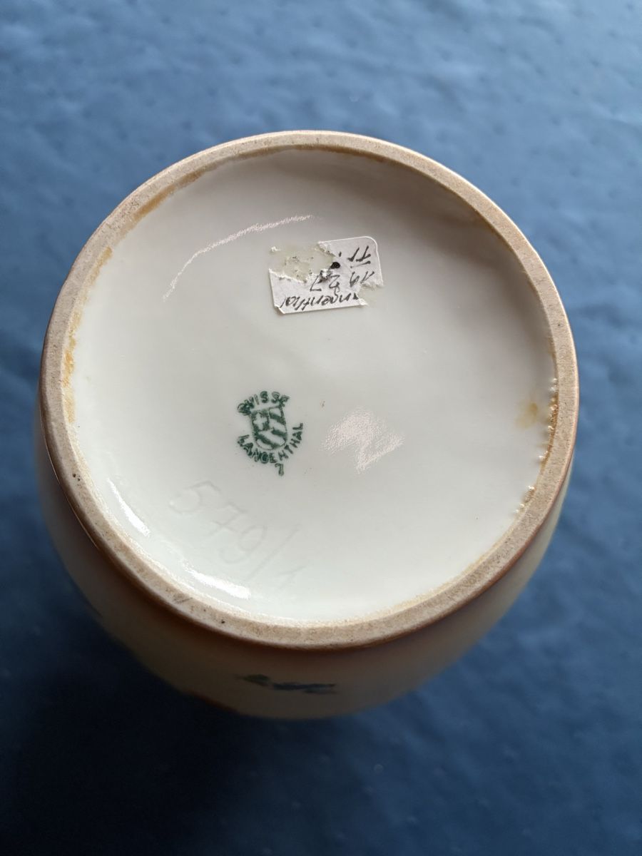 Vasi & Recipienti: Langenthal - antike Vase von 1927 – Usato da Dornach venduto da Rosengarten 5