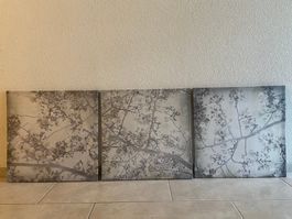 Ikea-Bild "Kirschbaum" (3-teiliges Set)