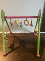 Wooden Baby Play Gym with Toys