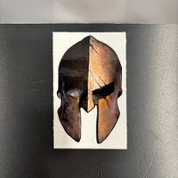 🟣 TOP STICKER AUFKLEBER SPARTAN KRIEGER HELM PREPPER WAFFE