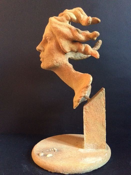 Skulpturen & Statuen: M. Gerosa - Sand Skulptur – Neu und originalverpackt aus Ponte Tresa von 11GalleriaAlterEgo11 6