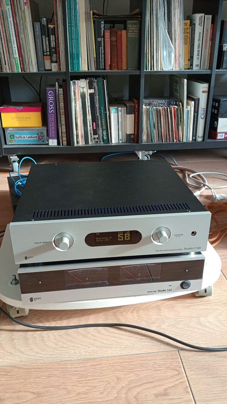Amplificatori: NOS - EamLab Studio C100 Preamplifier – Official Warranty – Nuovo e nell'imballaggio originale da St-Cergue venduto da per_6cx5