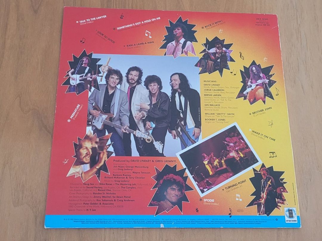 Schallplatten: LP  David Lindley – Gebraucht aus Martigny von MZ-67 1