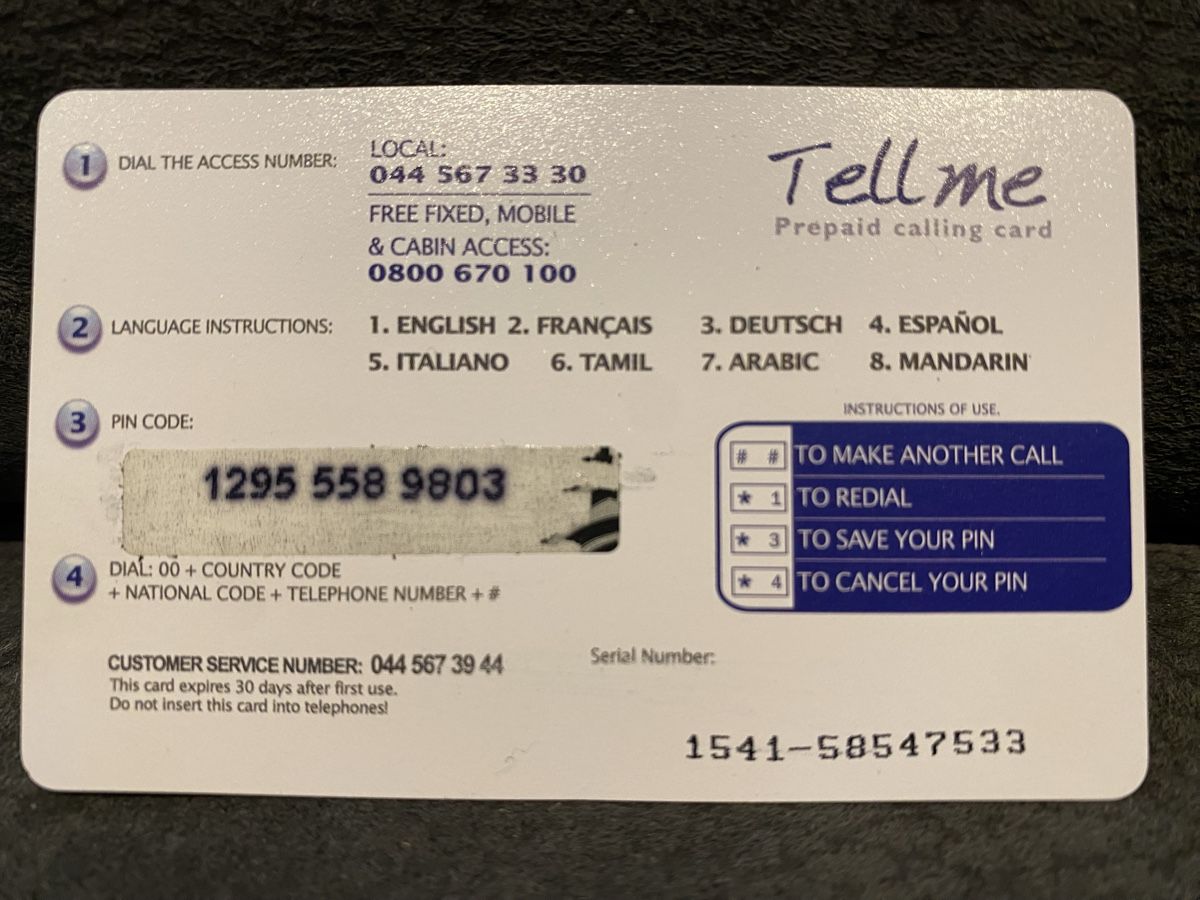 Telefon- & Taxkarten: Carte – Gebraucht aus Lausanne von babacard10 1