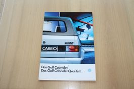 VW Golf Cabriolet Quartett 1993