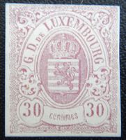 Luxemburg Kat. 9 (*) 1859 Kat. 360 Euro