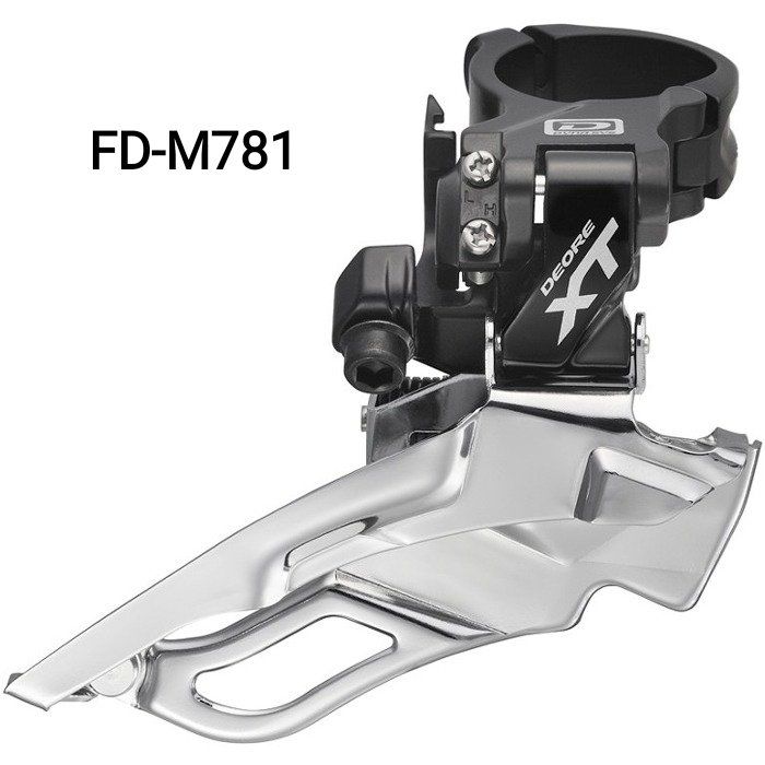 Shimano Ersatzteile: Shimano Deore XT FD-M781 / MTB Umwerfer / front Dérailleur – Gebraucht aus Grenchen von stilvortalent71
