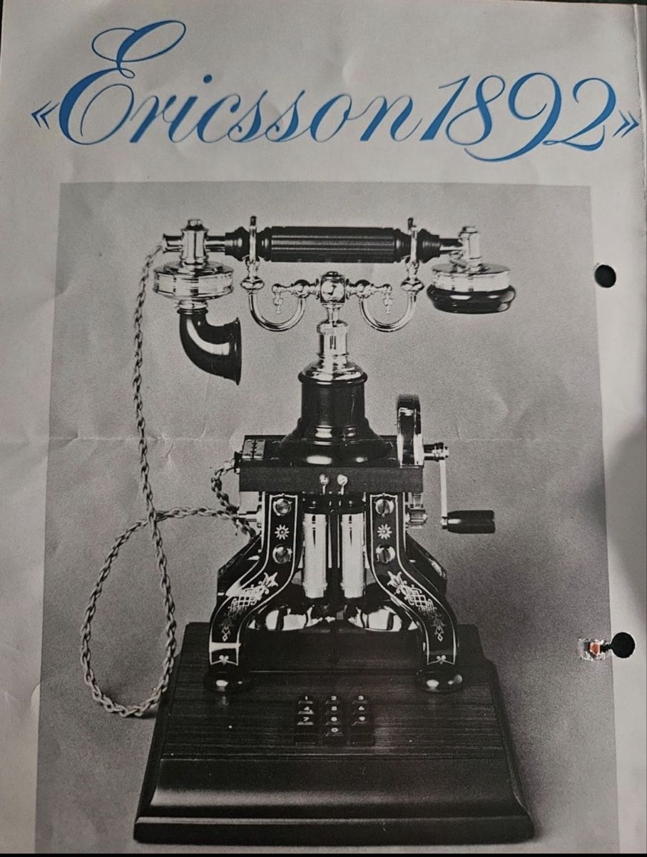 Telefoni: Ericsson 1892 Telefon mit Kurbel antik Telefon – Usato da Winterthur venduto da danyar_1 5